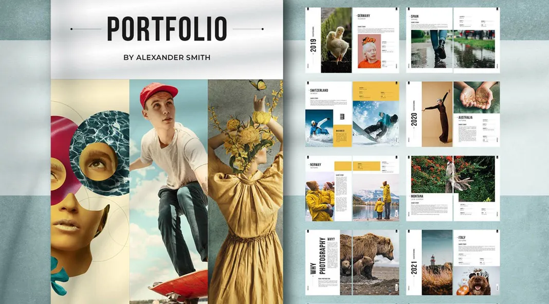 Portfolio Design for Photographer